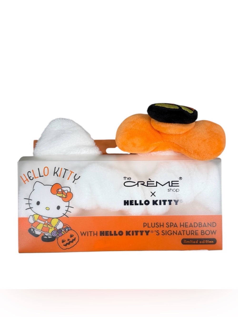 Hello Kitty Candy Corn Theme Plush Spa Headband